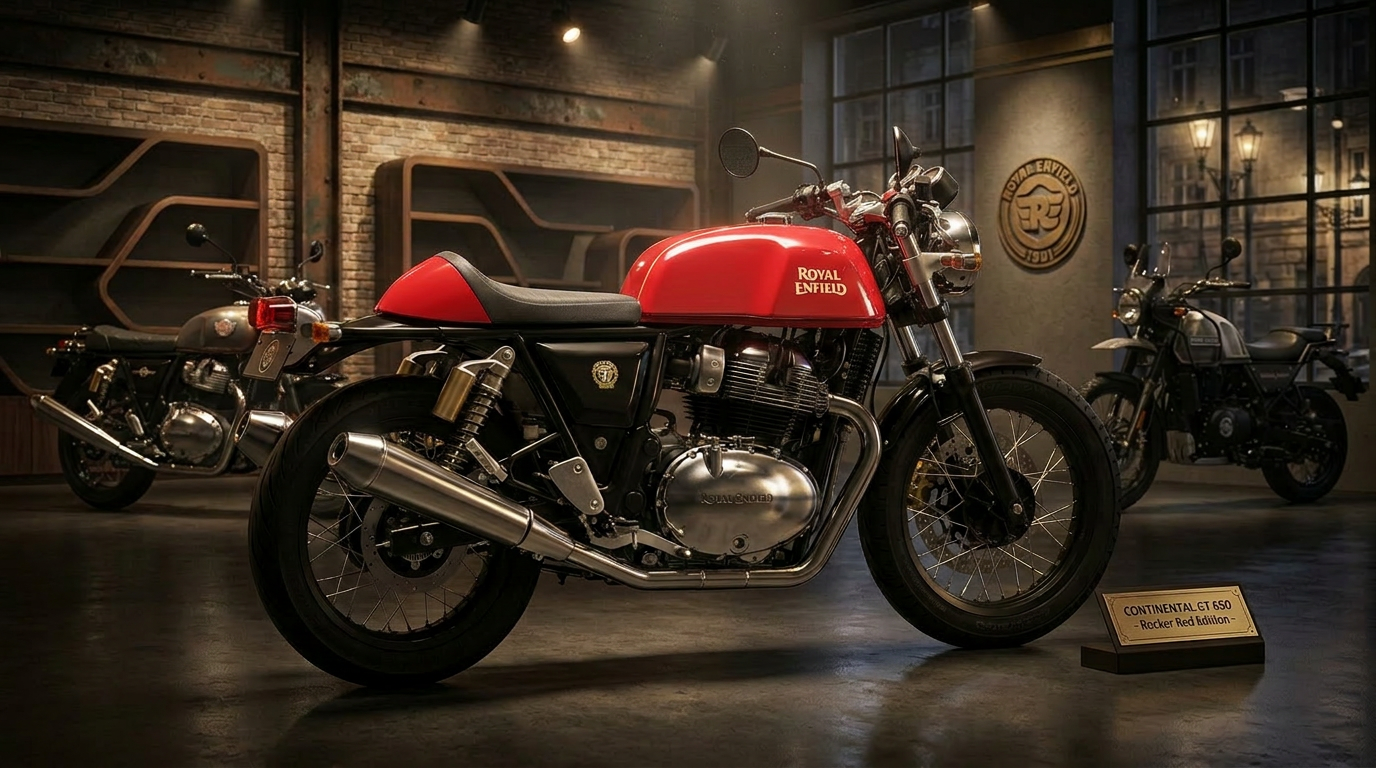 Continental GT 650 in Rocker Red