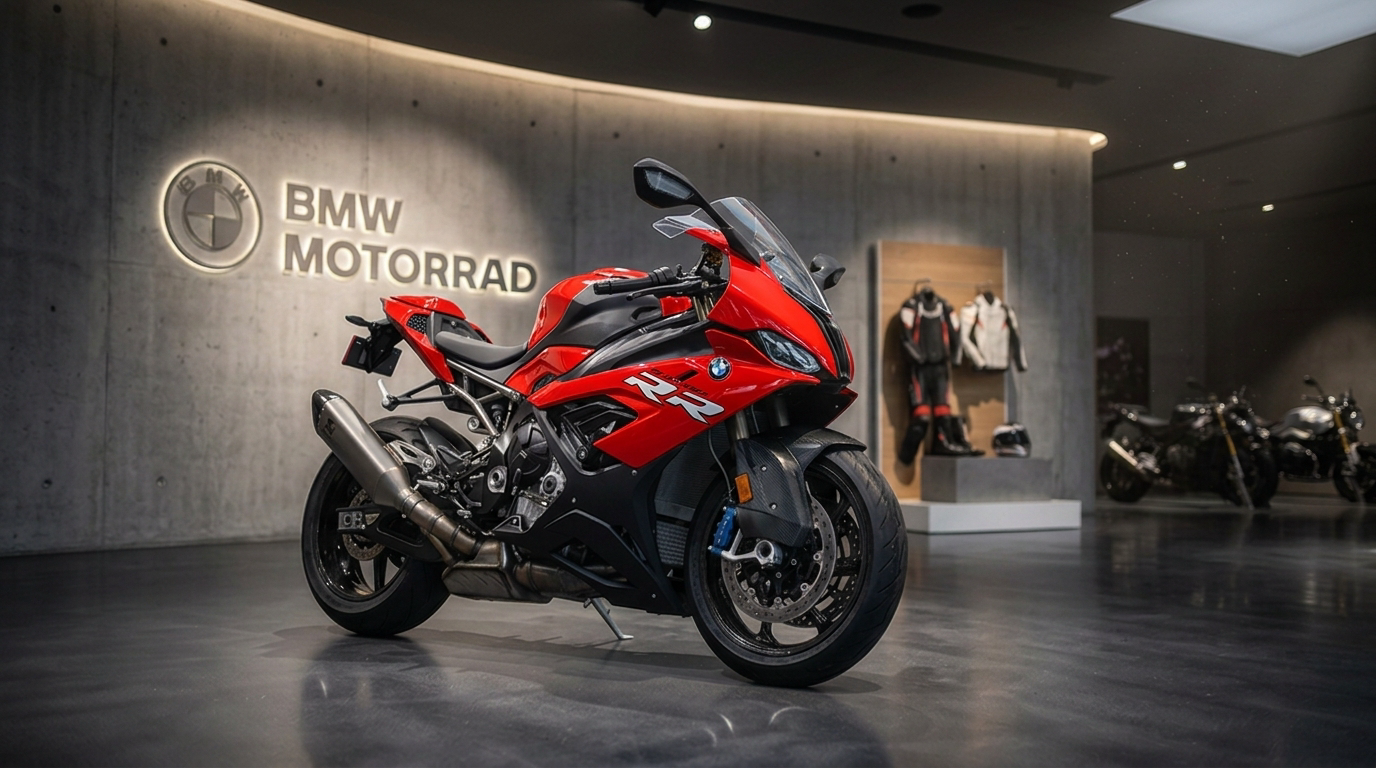 S1000 RR in Racing Red
