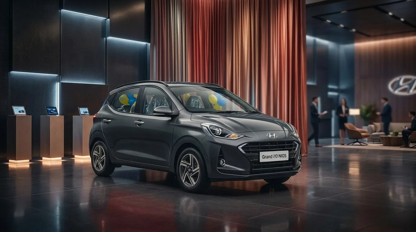 Grand i10 Nios in Titan Grey Matte