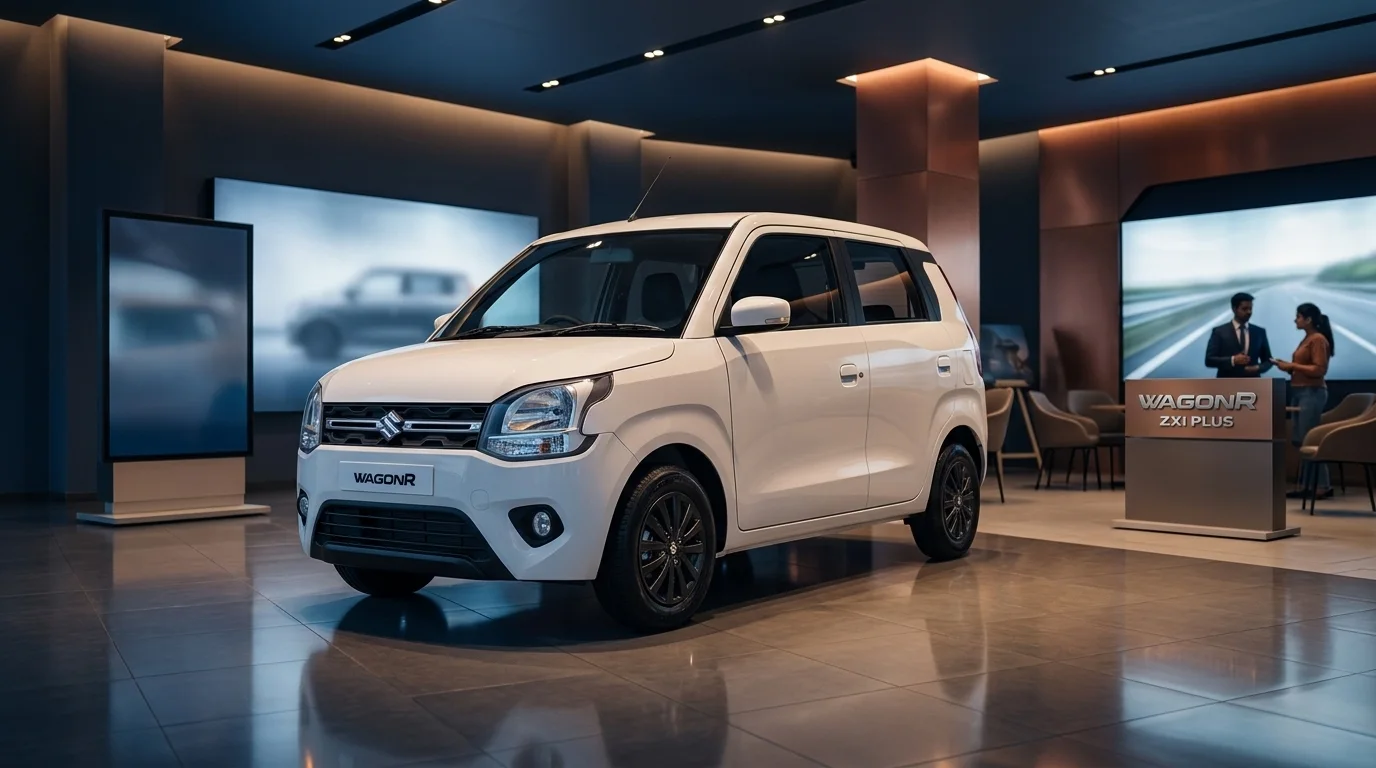 WagonR in Solid White